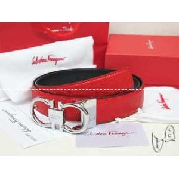 2026-14新作 フェラガモ FERRAGAMO ベルト 最高ランク 本革（牛皮）赤色