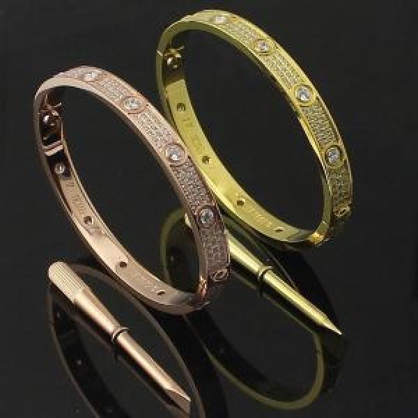 人気商品 CARTIER カルティエ 素敵なダイヤモンドバングル 3色可選.225.