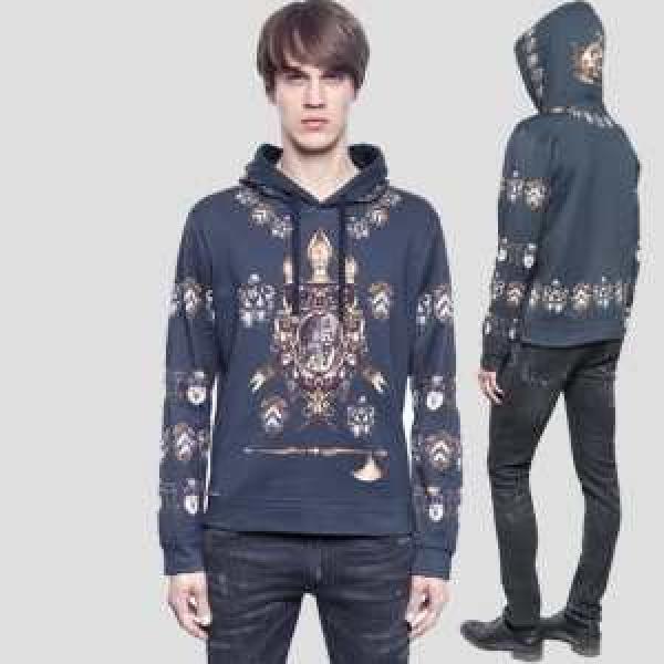 高級感演出 2026秋冬 Dolce&amp;Gabbana Dolce&amp;Gabbana ドルチェ＆ガッバーナ パーカー 3色可選