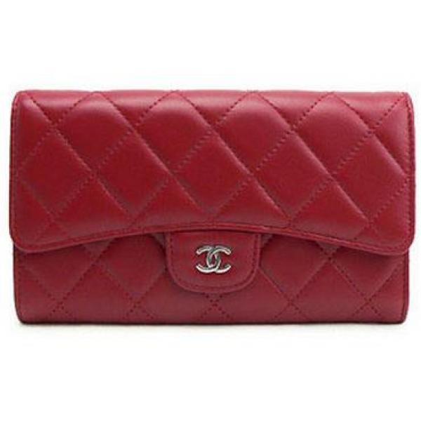 ブランド 財布 通販－三つ折りフラップ長財布 ココマーク キルティングレザー.106.
