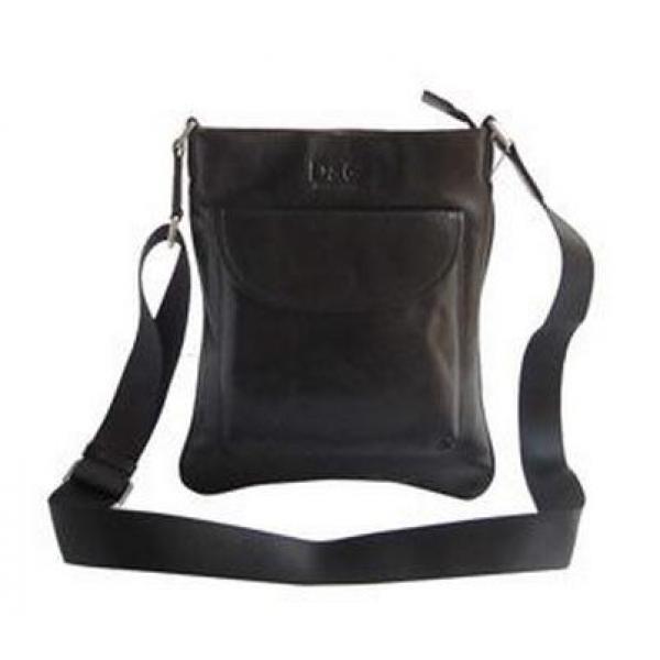 D&G-ドルチェ＆ガッバーナ-ブラック-ショルダーバッグコピーN級品.55.