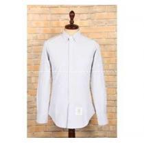 希少 2026-14秋冬新品 THOM BROWNE ストライプ 長袖シャツ