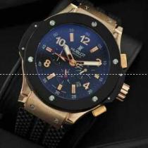 Hublotウブロ メンズ腕時計 自動巻き 6針クロノグラフ 日付表示 ラバー 46.02mm サファイヤクリスタル風防.178.