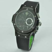 Hublotウブロ メンズ腕時計 日本製クオーツ 6針クロノグラフ 日付表示  ラバー 41MM.178.