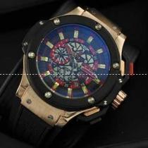 Hublotウブロ 自動巻きメンズ腕時計 ラバー 6針クロノグラフ 日付表示.178.