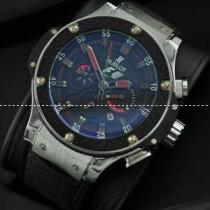 自動巻き Hublotウブロ メンズ腕時計  6針クロノグラフ日付表示 ラバー 44.95mm.178.