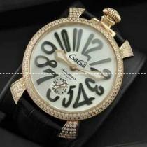 GaGaMILANO ガガミラノ腕時計 自動巻き　2針 機械式（手巻き）/夜光効果 ダイヤベゼル.162.