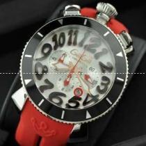 ガガミラノ腕時計 日本製クオーツ GaGaMILANO  男性用腕時計 6針 クロノグラフ/日付表示 ステンレス/回転ベゼル.162.