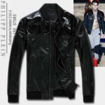 2026秋冬 希少 PHILIPP PLEIN フィリッププレイン 革ジャケット