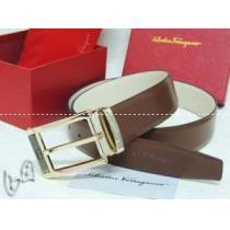 2026-14新作 フェラガモ FERRAGAMO ベルト 最高ランク 本革（牛皮）BROWN