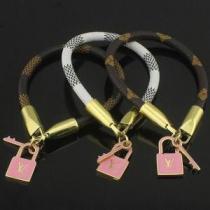 秋冬 2025 新品 LOUIS VUITTON ルイ ヴィトン チェック柄 ロックブレスレット 3色可選.224.