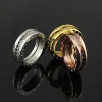 秋冬 2026 高級感演出 BVLGARI ブルガリ ダイヤリング 3色可選.229.