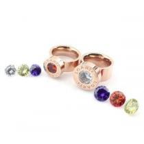 秋冬 2025 大特価 BVLGARI ブルガリ ダイヤペアリング 3色可選.229.