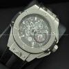 Hublotウブロ メンズ腕時計 日本製クオーツ　4針 日付表示 サファイヤクリスタル風防 43.3MM.178.
