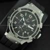 Hublotウブロ メンズ腕時計 日本製クオーツVK クロノグラフ 日付表示 サファイヤクリスタル風防 ダイヤベゼル ラバー.178.