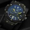 Hublotウブロ メンズ腕時計 自動巻き 5針クロノグラフ 日付表示 ラバー サファイヤクリスタル風防 ブラック.178.