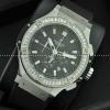 Hublotウブロ メンズ腕時計 日本製クオーツVK 日付表示 ラバー サファイヤクリスタル風防 ダイヤベゼル.178.