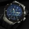 自動巻き 5針 Hublotウブロ メンズ腕時計 日付表示 ラバー サファイヤクリスタル風防.178.