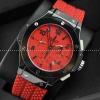 スイスムーブメンノ7750 Hublot ウブロ メンズ腕時計 自動巻き 6針 セラミック  44.5MM ラバー 赤色.178.