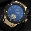 Hublotウブロ メンズ腕時計 自動巻き 2針 Tourbillon トゥールビヨン ラバー ゴールド.178.