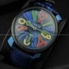 ガガミラノ腕時計 日本製クオーツ GaGaMILANO マルチカラーインデックス.162.