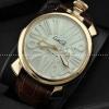 ガガミラノ腕時計 GaGaMILANO  マヌアーレ クロノ 48 SS(PVD) サファイヤクリスタル風防 ステンレス 日本製クオーツ.162.