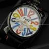 ガガミラノ腕時計 GaGaMILANO ホワイト文字盤　 手巻 レザー.162.