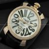 GaGaMILANO ガガミラノ腕時計 自動巻き　2針 機械式（手巻き）/夜光効果 ダイヤベゼル.162.