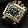 ガガミラノ腕時計 日本製クオーツ GaGaMILANO 夜光効果 日付表示 レザー.162.