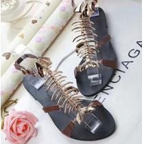 ジュゼッペザノッティ偽物ストラップサンダル魚骨GZ275012-3