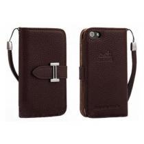 エルメス スーパーコピー iPhone5/5S ケース ダークブラウン.71.