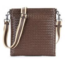 BOTTEGA VENETA 男女問わず ショルダーバッグ レザー ブラウン 偽物.61.