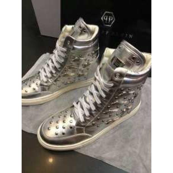2026秋春フィリッププレイン PHILIPP PLEIN  ランニングシューズ