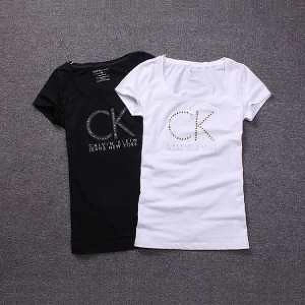 VOG高品質 人気  CALVIN KLEIN ckカルバンクライン Tシャツブラウス シャツー