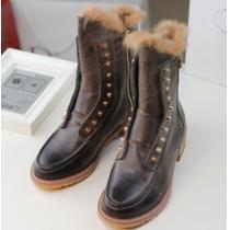 アレキサンダーワン 偽物 ショートブーツAW275006-2