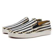 ボーダー柄 靴 Christian Louboutin 2026秋春