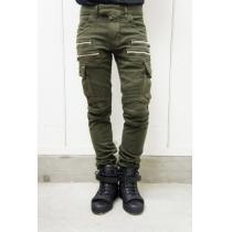 BALMAINバルマン スーパーコピー 新型のスキニーバイカーカーゴパンツ