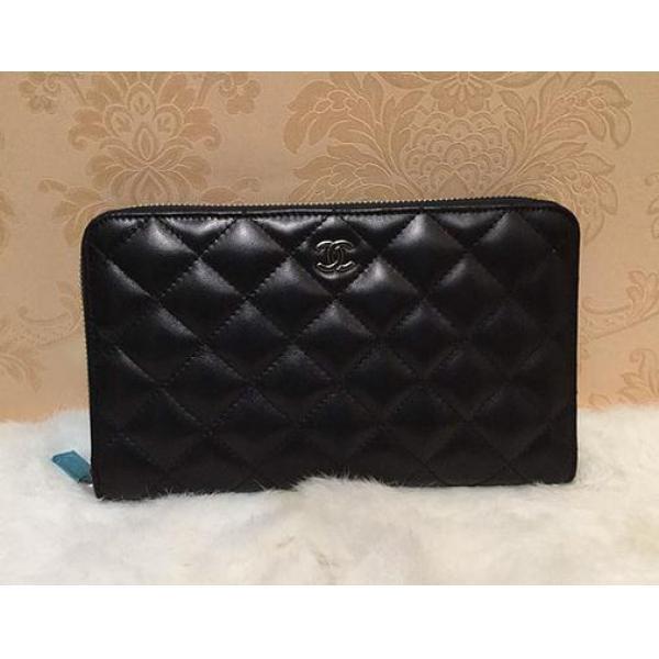 ブランド マトラッセ ココマーク レザー 長財布 ブラックCHW0020.106.