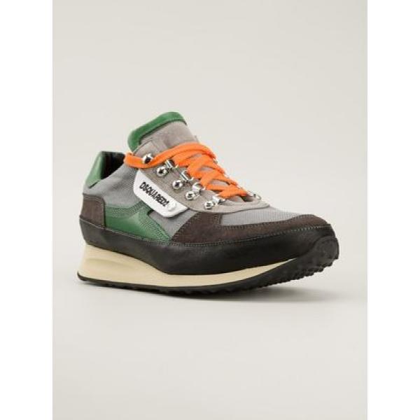 秋冬プライベートセールDSQUARED2偽物カラーブロックスニーカー
