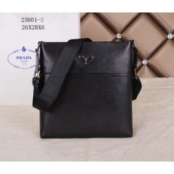 PRADA プラダ 首胸ロゴ 2026 メンズ用 ショルダーバッグ 25001-3.57.