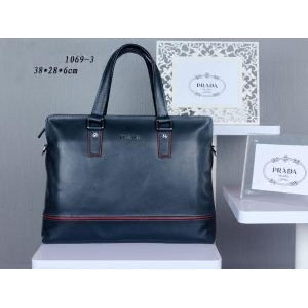 2026 売れ筋！PRADA プラダ メンズ用 手持ち&amp;ショルダー掛け 1069-3.57.