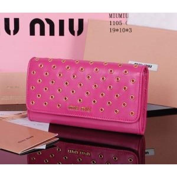 ★安心★追跡付 2026春夏 MIUMIU ミュウミュウ 財布 1105.111.