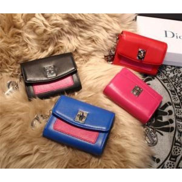 2026 高級感演出 DIOR ディオール レディース財布 スナップボタン式開閉 4色可選 M3160.107.