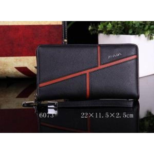 2026 新入荷 PRADA プラダ ファスナー開閉 財布メンズ 6073.158.