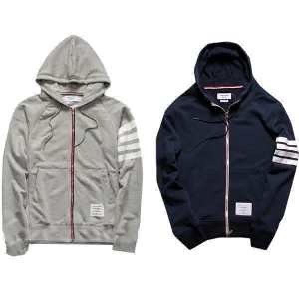 2026春夏 めちゃくちゃお得  THOM BROWNE トムブラウン ニットパーカー 2色可選
