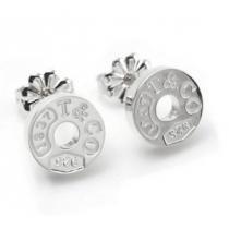 TIFFANY&COティファニー 偽物 サークル ピアス スターリングシルバー 耳飾り.220.
