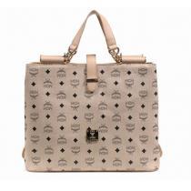 新作!MCMエムシーエム コピー人気大定番ハンドバッグ ベージュbeige.54.