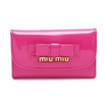 miu miu ミュウミュウ6連キーケース偽物が、フレッシュピンクアイテム.111.