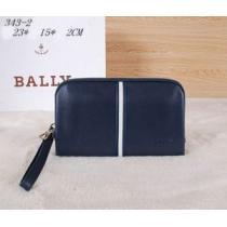 2026 BALLY バリー 高級感演出 ファスナー開閉 財布メンズ 343-2.170.