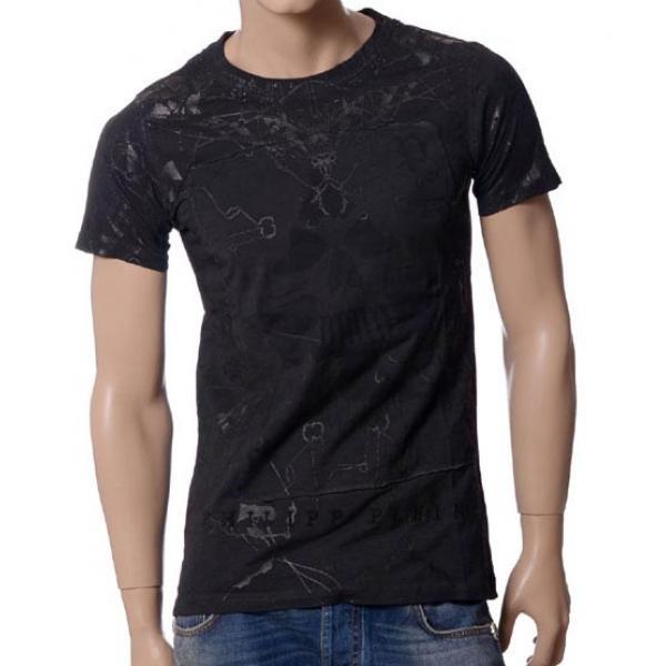 PHILIPP PLEIN フィリッププレイン偽物トランプスカルTシャツ